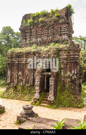 Das Repository, ein historisches Gebäude in My Son, Provinz Quang Nam, Vietnam Stockfoto