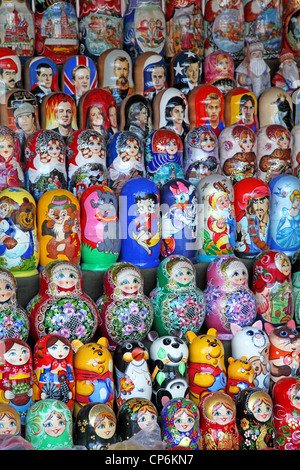 Babuschka russische souvenirs Stockfoto