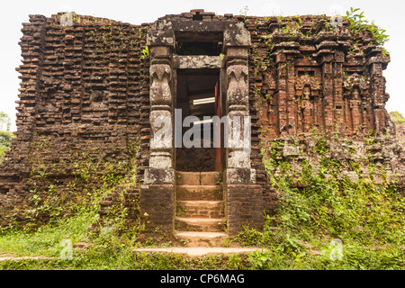 Ein historisches Gebäude in My Son, Provinz Quang Nam, Vietnam Stockfoto