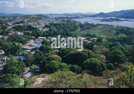 Venezuela - Guayana - Amazonas. Puerto Ayacucho vom Gipfel des Cerro Perico Stockfoto