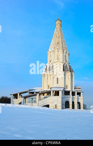 Kirche der Aufstieg des Christus in Kolomenskoje. Moskau. Russland Stockfoto