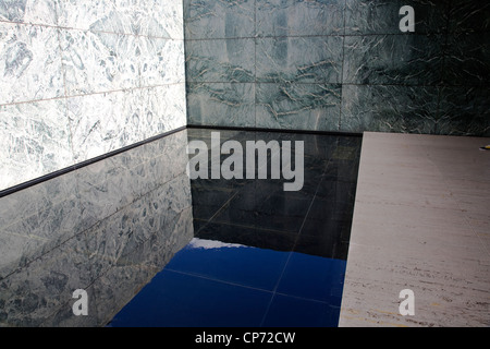 Detail des deutschen Pavillons, Barcelona Stockfoto