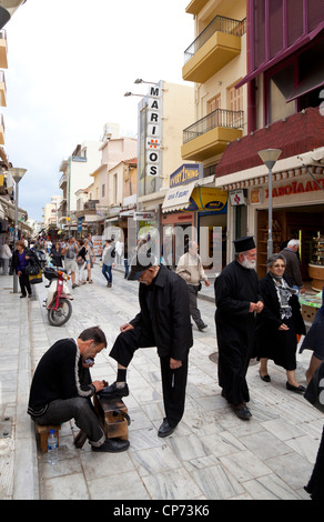 Straßenszene in Heraklion, Kreta, Griechenland Stockfoto