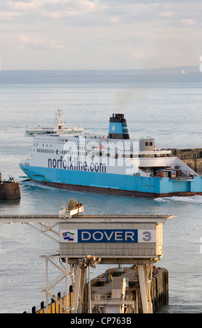 Orte - Dover Harbour, Kent, England, UK Stockfoto