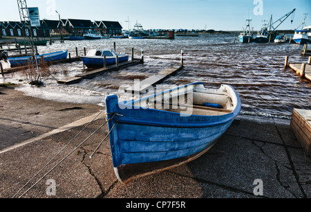 Bork Hafen in Dänemark Stockfoto