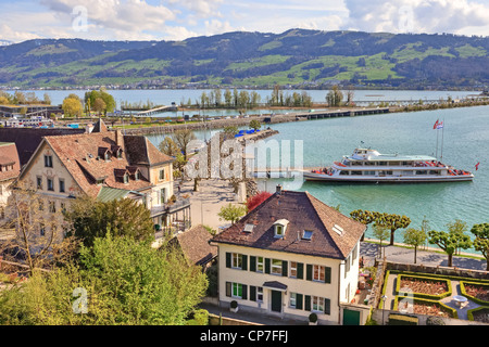 Rapperswil, Rapperswil-Jona, St. Gallen, Schweiz Stockfoto