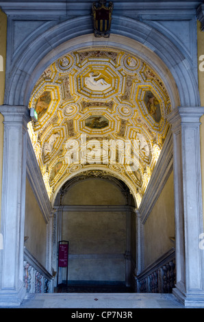 Scala d ' Oro (Goldene Treppe) von Jacopo Sansovino im Dogenpalast Palace - Sestiere San Marco, Venedig - Italien Stockfoto