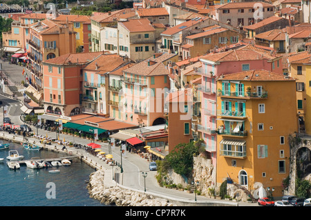 Villefranche-Sur-Mer, in der Nähe von Nizza, Frankreich. Stockfoto