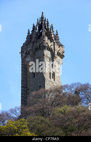 Die National Wallace Monument Stirling Scotland UK Stockfoto