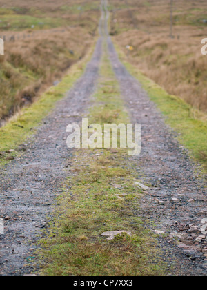 Track, Achmore, Isle of Lewis Stockfoto