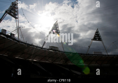 London-Olympia-Stadion, London 2012 Olympische Website, London Stockfoto