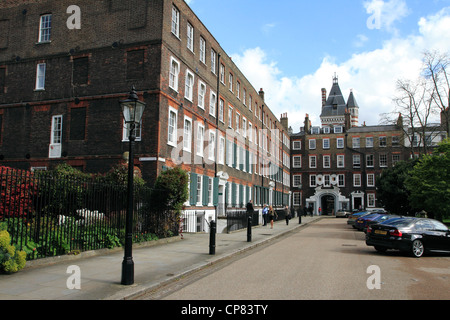 Neuer Platz, Gasthaus Lincolns, London, UK Stockfoto