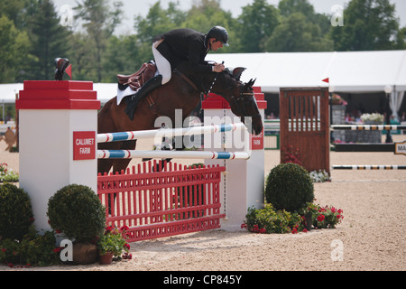 Jonathon Paget beim Rolex Kentucky dreitägigen Event 2012 Stockfoto