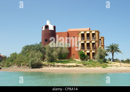 El Gouna, Hotel Sheraton Miramar Resort, Rotes Meer, Ägypten Stockfoto