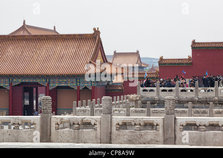 Verbotene Stadt. Peking, China. Stockfoto