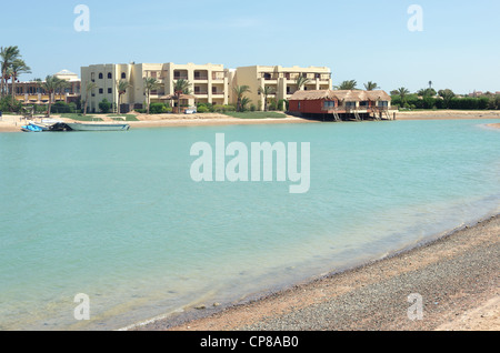 Panorama Bungalow Resort Hotel, El Gouna, Ägypten, Rotes Meer Stockfoto