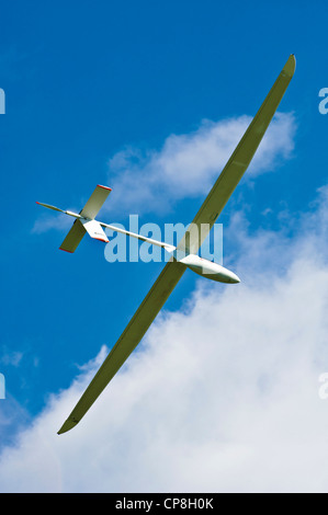 Europa-Italien-Piemont-Turin Flughafen von Collegno Wort Spiele 2009 experimentelle Solarflugzeug Stockfoto