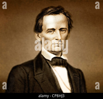 Abraham Lincoln, 1809-1865, Präsident von der Vereinigte Staaten von Amerika von 1861 bis 1865, Porträt von Abraham Lincoln, 1809- Stockfoto