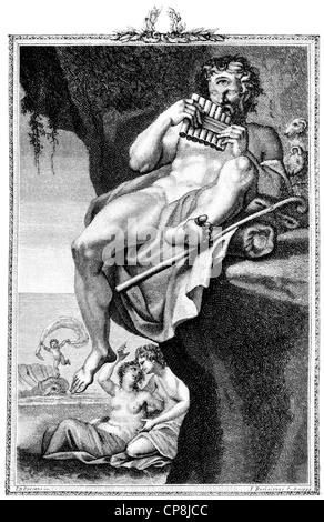 Zyklopen Polyphem in La Galatea, 1722, Libretto von Pietro Metastasio oder Pietro Antonio Domenico Bonaventura Trapassi, 1698-1782 Stockfoto