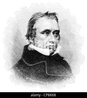 Thomas Babington Macaulay, 1. Baron Macaulay von Rothley, 1800-1859, ein britischer Historiker, Dichter und Politiker, Historische Zei Stockfoto