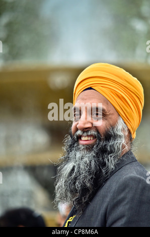 Die Sikh-Festival auf dem Trafalgar Square - London 05.06.2012 Stockfoto