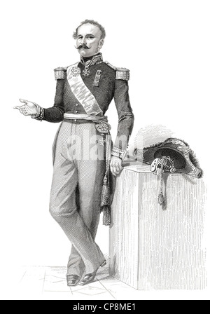 Bild der französische Kommandant und Marschall General Nicolas Charles Victor Oudinot, Herzog von Reggio, 1791-1863, Mitglied der Fre Stockfoto