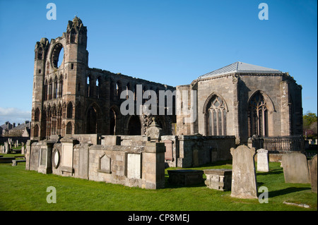 Elgin Cathedral und Kapitelsaal, Moray, Grampian Region. Schottland.   SCO 8211 Stockfoto