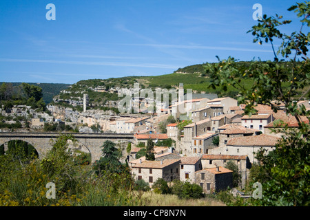 Minerve Bergdorf in Languedoc-Roussillon Region im Süden Frankreichs Stockfoto