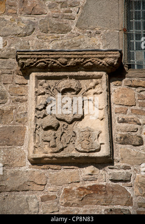 Der Bischofspalast von Elgin Cathedral, Moray, Grampian Region. Schottland.  SCO 8221 Stockfoto