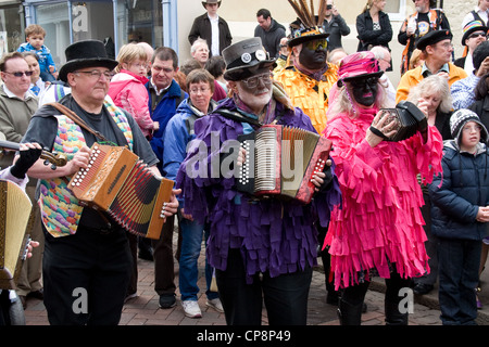 Fegt Morris tanzen jährliche Festival Rochester Kent England UK Stockfoto