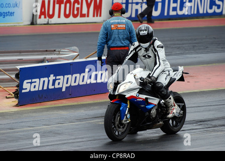 Santa Pod Raceway in Northamptonshire England Großbritannien Stockfoto