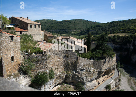 Minerve Bergdorf in Languedoc-Roussillon Region im Süden Frankreichs Stockfoto