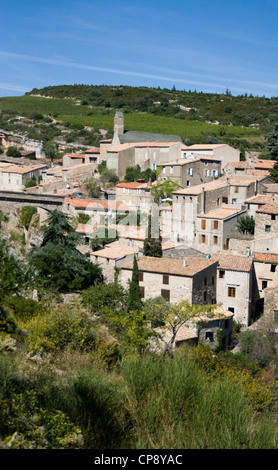 Minerve Bergdorf in Languedoc-Roussillon Region im Süden Frankreichs Stockfoto