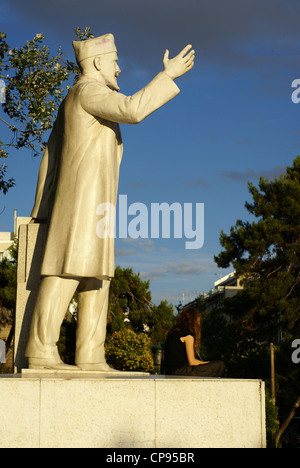 Eleftherios Venizelos Statue, Thessaloniki, Griechenland Stockfoto