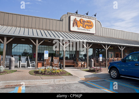 Die Cracker Barrel Restaurant und Old Country Store Lake City Florida Stockfoto