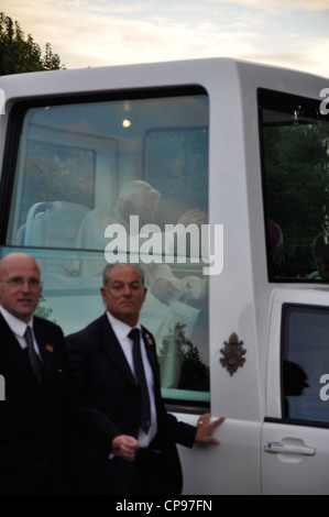 Der Papst Benedikt Xvi besucht London 2010 Stockfoto