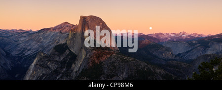 Half Dome vom Glacier Point, Yosemite-Nationalpark Stockfoto