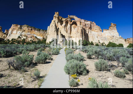 Grosvenor Arch, Grand Staircase National Monument, Utah, USA Stockfoto