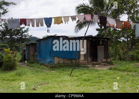 Fidschi, Shanty-Haus Stockfoto