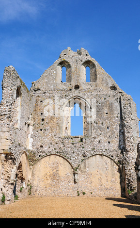 Teil des Gästehauses. Skelettteile Priory. Stockfoto