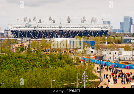 London bereitet Serie im Olympischen Park in London am 6. Mai 2012. Die London bereitet-Serie ist die offizielle London 2012-sport Stockfoto