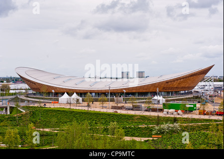 Olympiapark Velopark während des London bereitet Serie im Olympischen Park in London am 6. Mai 2012. Stockfoto