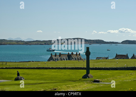 Iona Insel Highlands von Schottland Lage eines berühmten Abtei Stockfoto