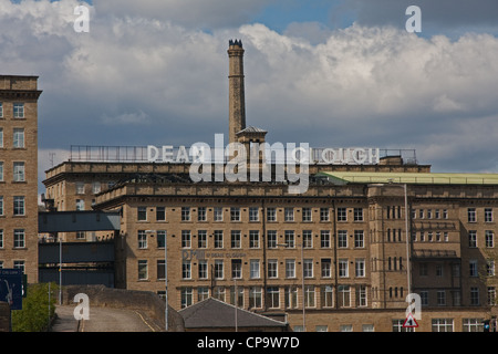 D-Mühle, Dean Clough Komplex, Halifax, West Yorkshire Stockfoto
