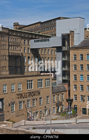True North, Visitor Centre, Dean Clough Komplex, Halifax, West Yorkshire Stockfoto