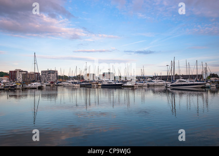 Marina Ipswich, Suffolk, England. Stockfoto