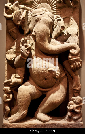 Madhya Pradesh, X. Jahrhundert n. Chr., Sandstein Stockfoto