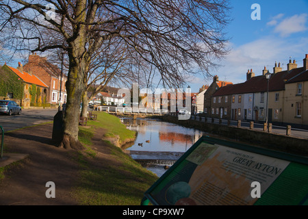 Great Ayton, North Yorkshire, England Stockfoto