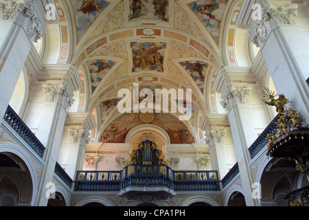 Krzeszów Heiligtum Barocco Gemälde Saint Joseph s Kirche niedriger Schlesien Polen Stockfoto