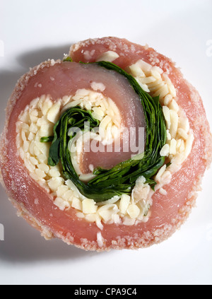 Traditionelle britische Berkshire Schweinelende Florentine Stockfoto